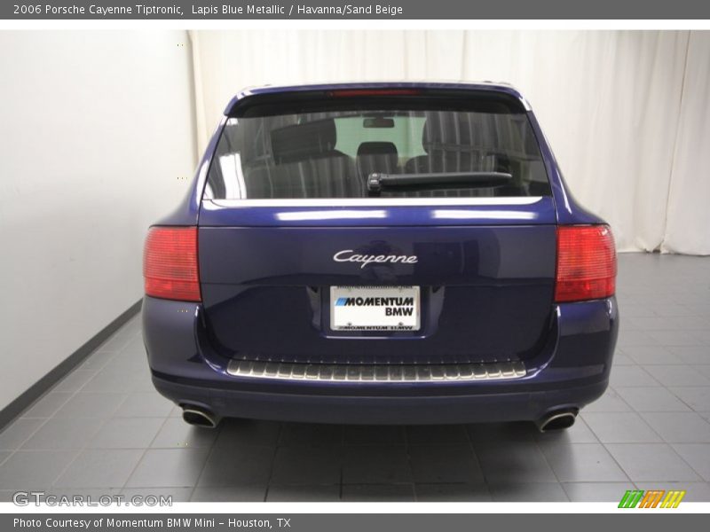 Lapis Blue Metallic / Havanna/Sand Beige 2006 Porsche Cayenne Tiptronic