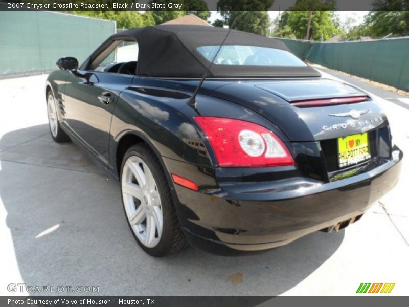 Black / Dark Slate Gray 2007 Chrysler Crossfire Roadster