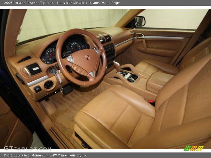 Lapis Blue Metallic / Havanna/Sand Beige 2006 Porsche Cayenne Tiptronic