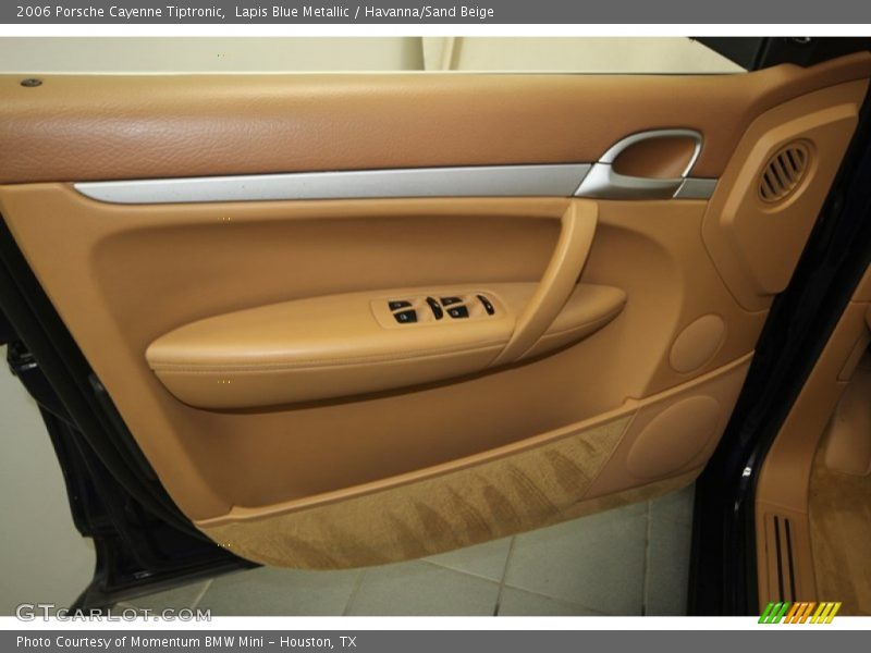 Lapis Blue Metallic / Havanna/Sand Beige 2006 Porsche Cayenne Tiptronic