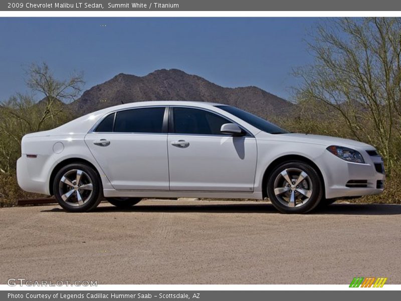  2009 Malibu LT Sedan Summit White