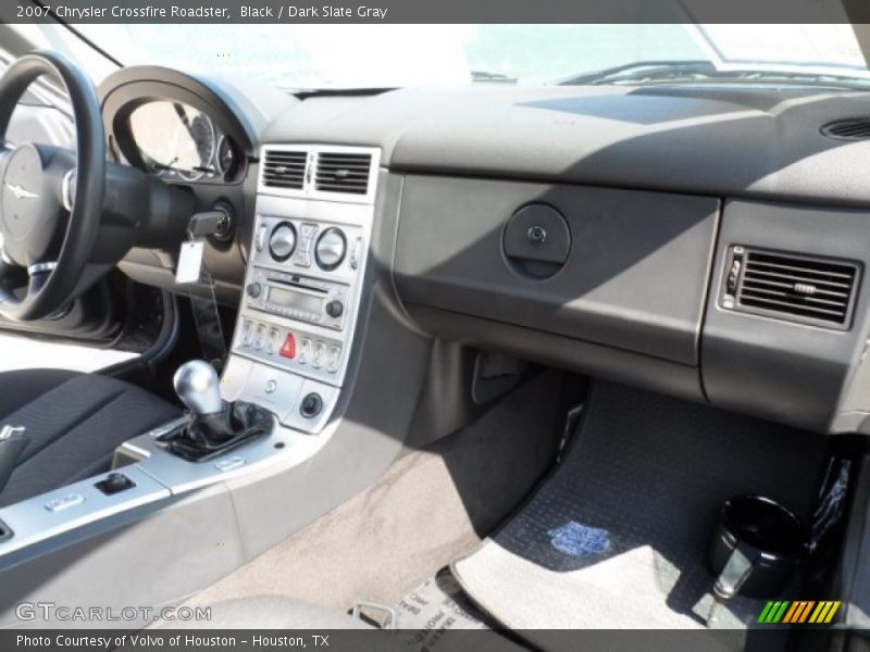 Black / Dark Slate Gray 2007 Chrysler Crossfire Roadster