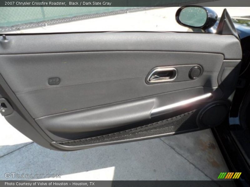Black / Dark Slate Gray 2007 Chrysler Crossfire Roadster