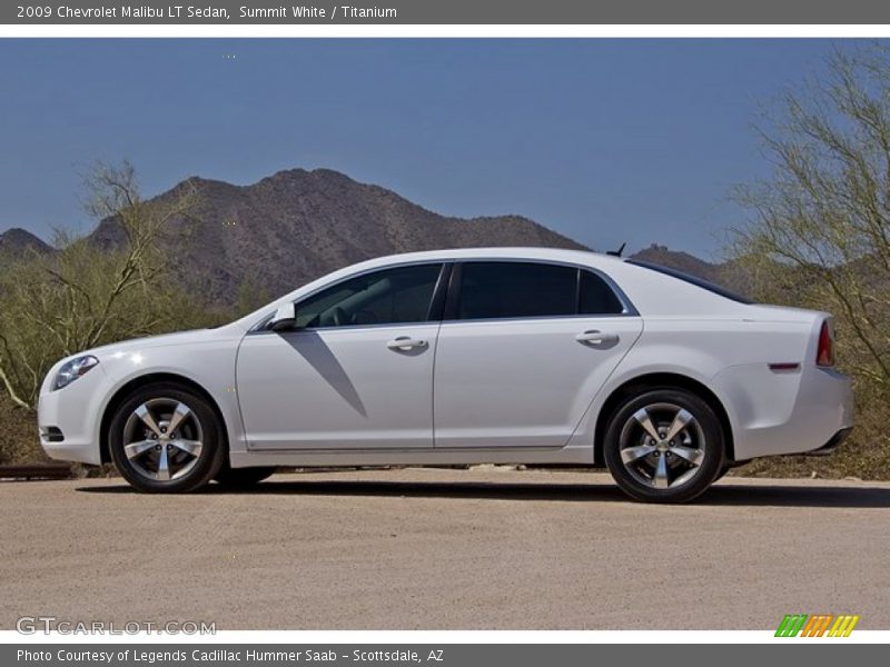  2009 Malibu LT Sedan Summit White