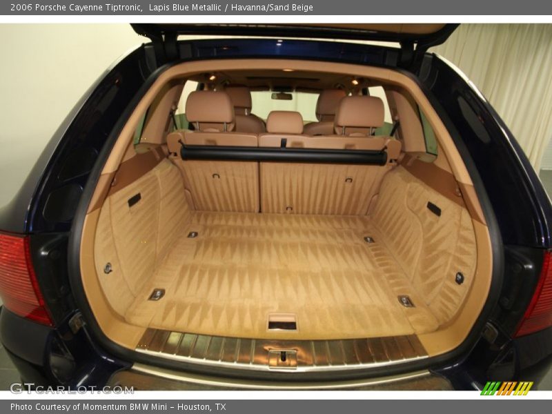 Lapis Blue Metallic / Havanna/Sand Beige 2006 Porsche Cayenne Tiptronic
