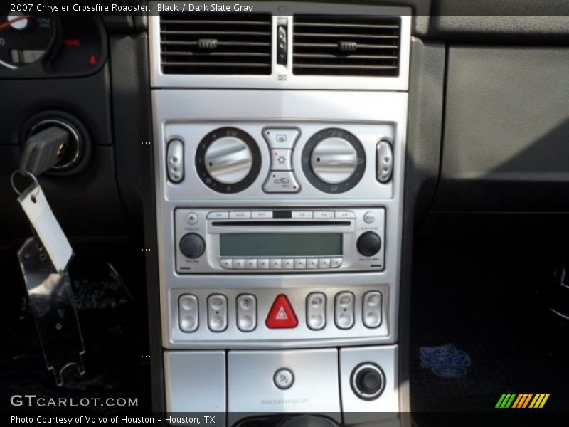 Controls of 2007 Crossfire Roadster