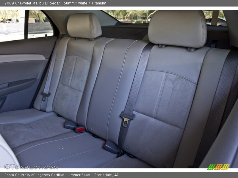 Rear Seat of 2009 Malibu LT Sedan