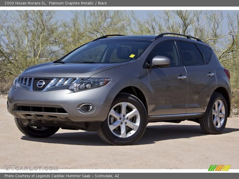 Platinum Graphite Metallic / Black 2009 Nissan Murano SL