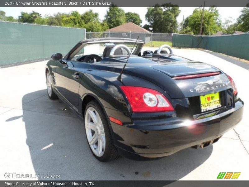 Black / Dark Slate Gray 2007 Chrysler Crossfire Roadster
