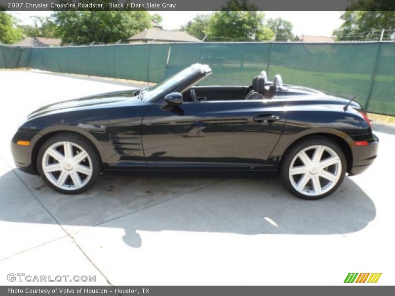 Black / Dark Slate Gray 2007 Chrysler Crossfire Roadster