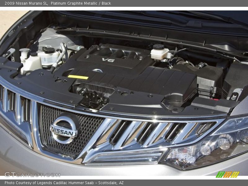 Platinum Graphite Metallic / Black 2009 Nissan Murano SL