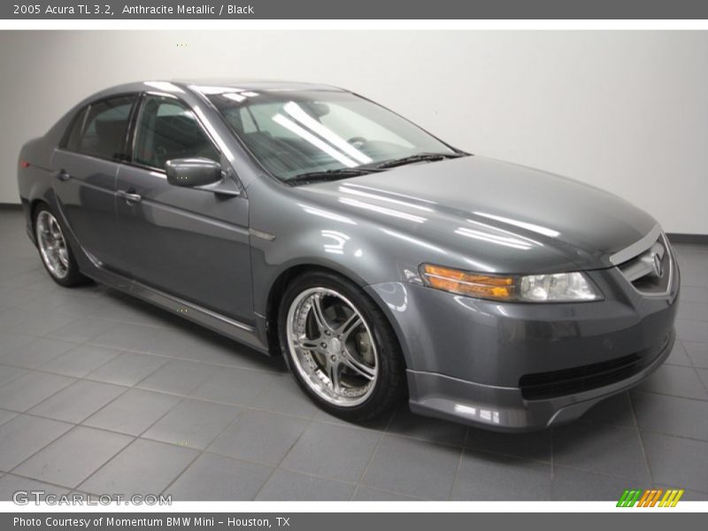 Anthracite Metallic / Black 2005 Acura TL 3.2