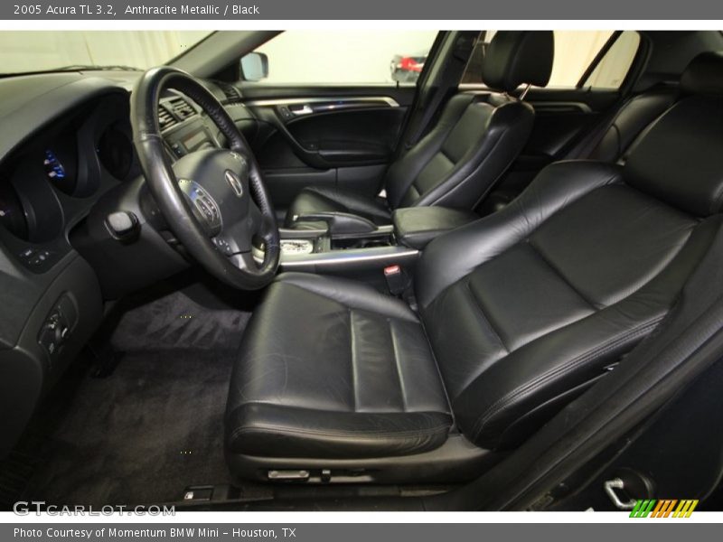 Anthracite Metallic / Black 2005 Acura TL 3.2
