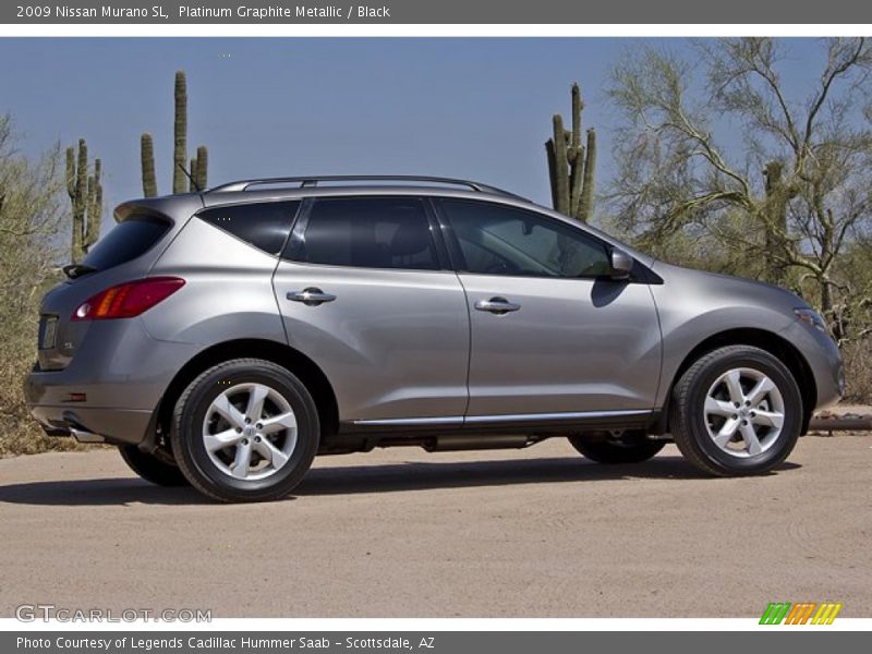 Platinum Graphite Metallic / Black 2009 Nissan Murano SL