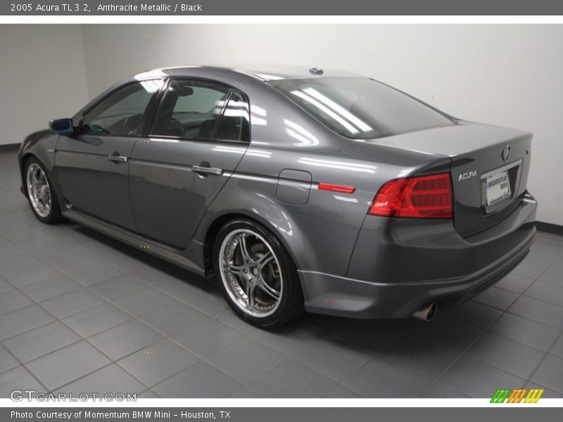 Anthracite Metallic / Black 2005 Acura TL 3.2