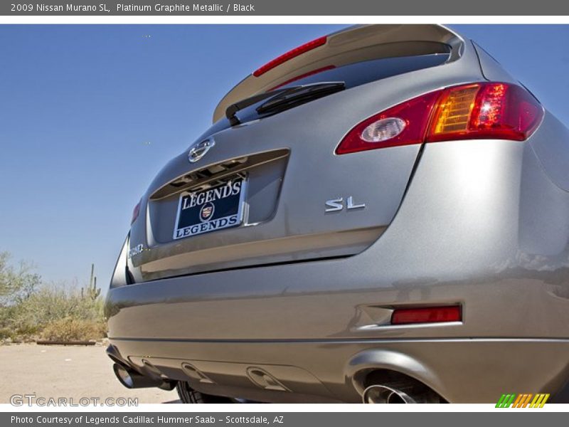 Platinum Graphite Metallic / Black 2009 Nissan Murano SL