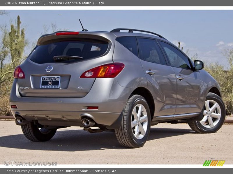 Platinum Graphite Metallic / Black 2009 Nissan Murano SL
