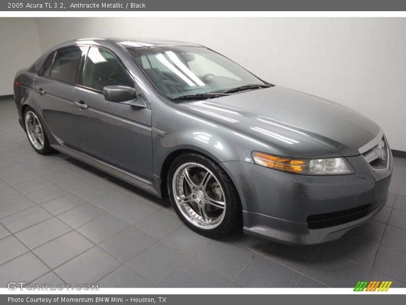 Anthracite Metallic / Black 2005 Acura TL 3.2