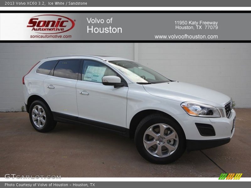 Ice White / Sandstone 2013 Volvo XC60 3.2