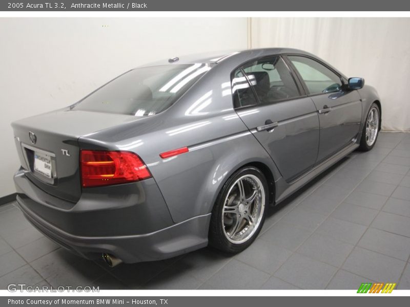 Anthracite Metallic / Black 2005 Acura TL 3.2