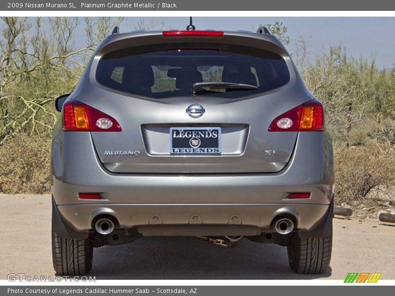 Platinum Graphite Metallic / Black 2009 Nissan Murano SL