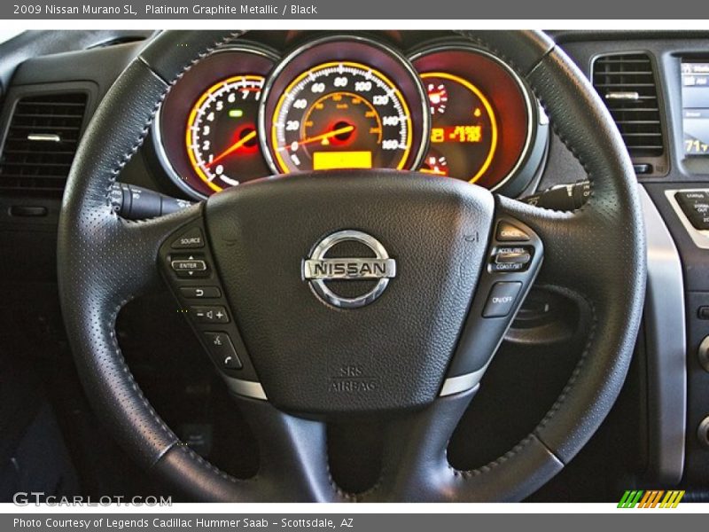 Platinum Graphite Metallic / Black 2009 Nissan Murano SL