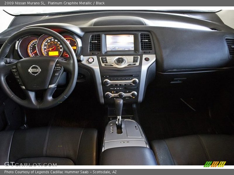 Platinum Graphite Metallic / Black 2009 Nissan Murano SL