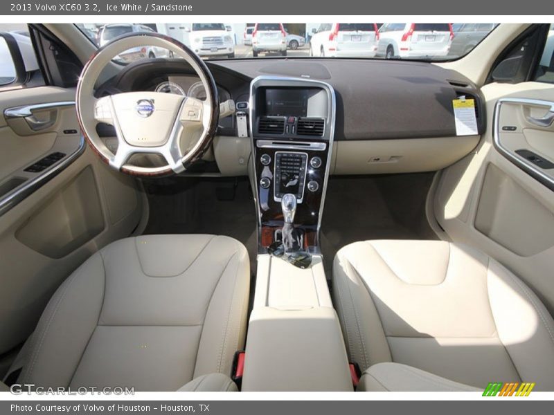 Dashboard of 2013 XC60 3.2