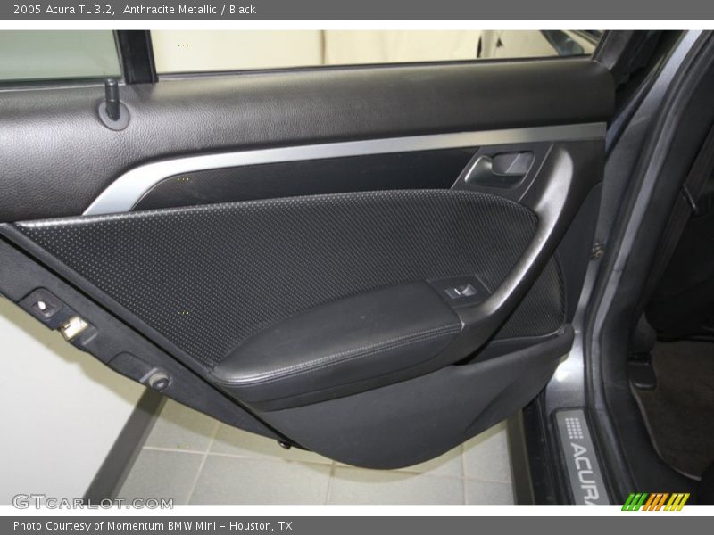 Anthracite Metallic / Black 2005 Acura TL 3.2
