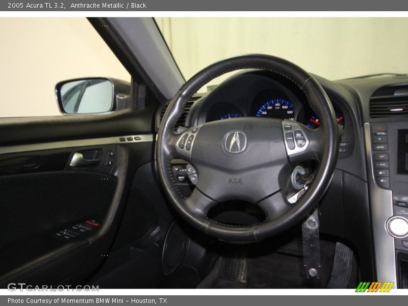 Anthracite Metallic / Black 2005 Acura TL 3.2