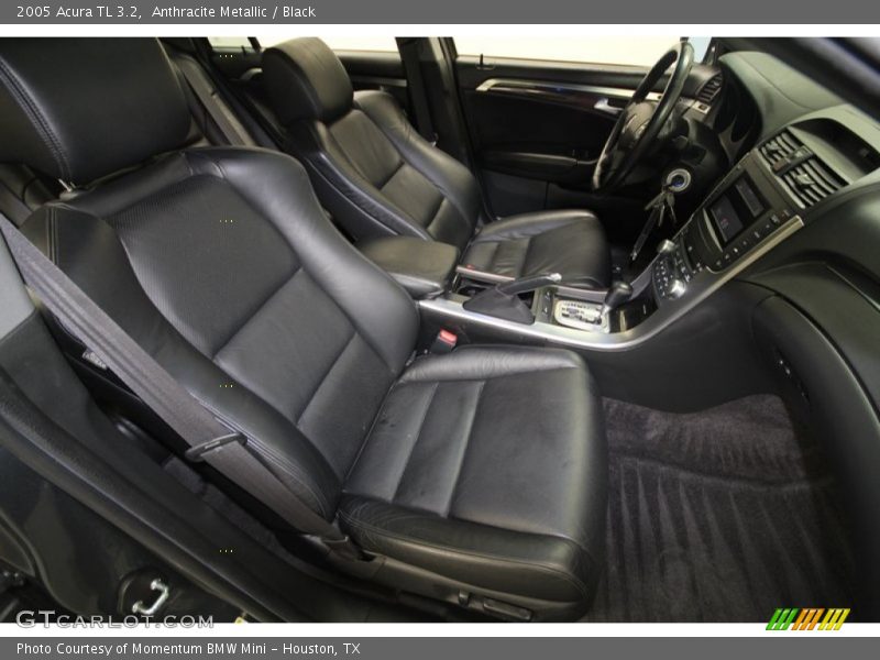 Anthracite Metallic / Black 2005 Acura TL 3.2