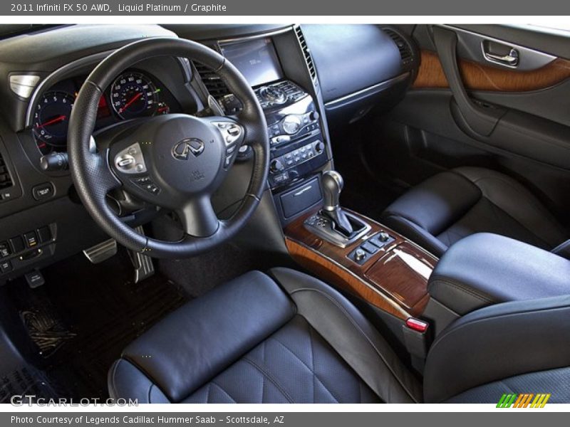  2011 FX 50 AWD Graphite Interior