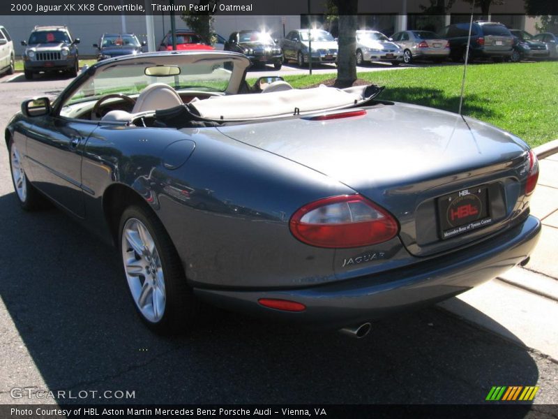 Titanium Pearl / Oatmeal 2000 Jaguar XK XK8 Convertible
