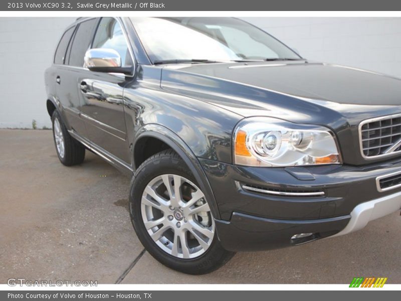 Savile Grey Metallic / Off Black 2013 Volvo XC90 3.2