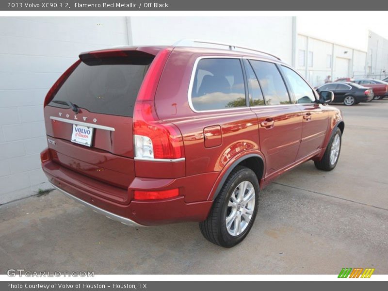Flamenco Red Metallic / Off Black 2013 Volvo XC90 3.2