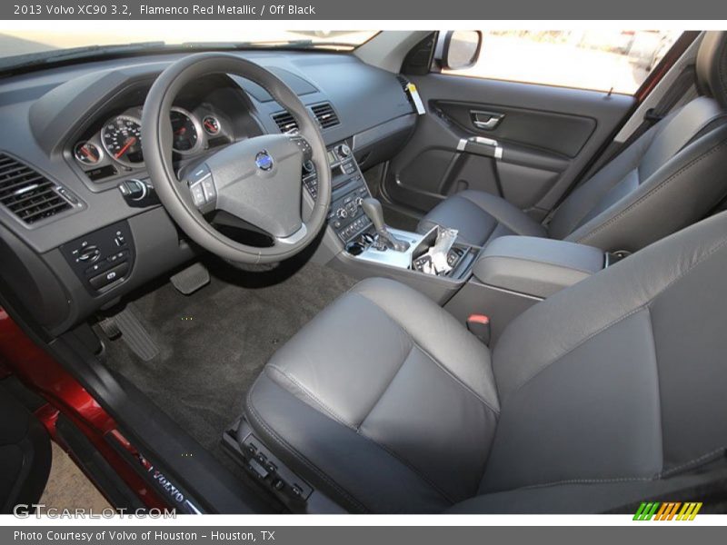Flamenco Red Metallic / Off Black 2013 Volvo XC90 3.2