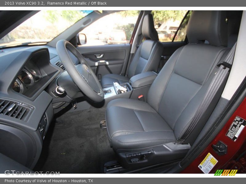 Flamenco Red Metallic / Off Black 2013 Volvo XC90 3.2