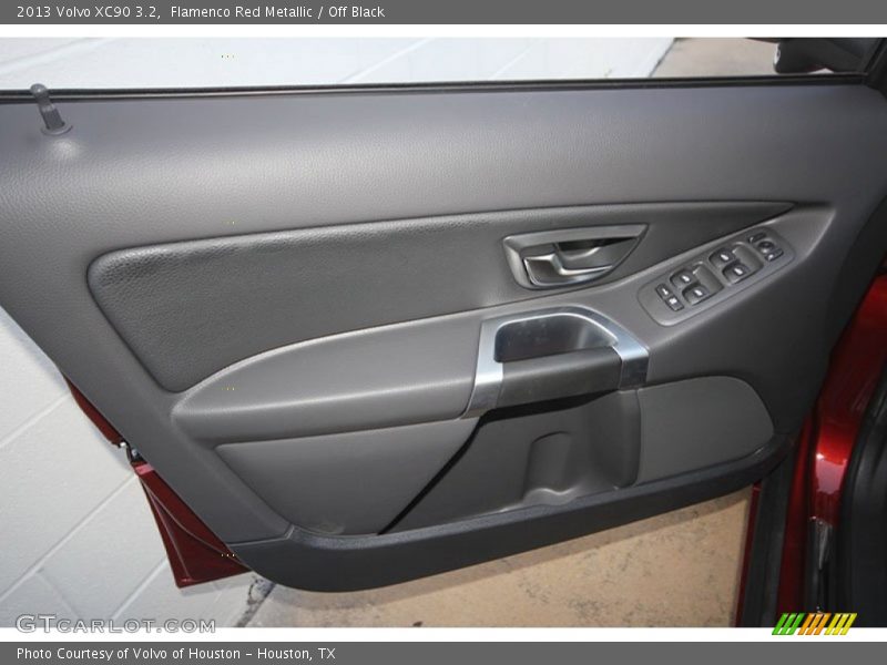 Flamenco Red Metallic / Off Black 2013 Volvo XC90 3.2
