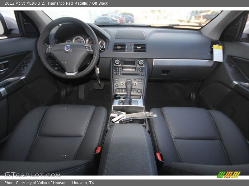 Flamenco Red Metallic / Off Black 2013 Volvo XC90 3.2