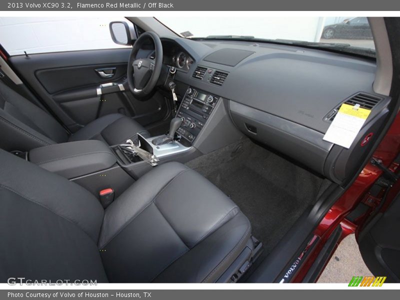 Flamenco Red Metallic / Off Black 2013 Volvo XC90 3.2