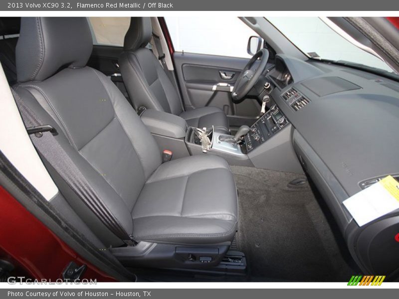 Flamenco Red Metallic / Off Black 2013 Volvo XC90 3.2