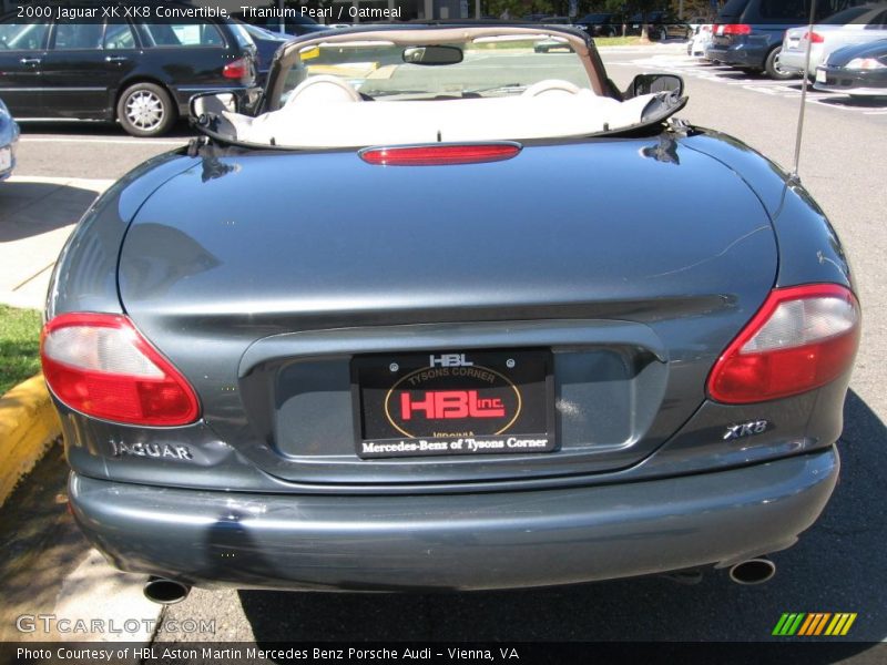 Titanium Pearl / Oatmeal 2000 Jaguar XK XK8 Convertible