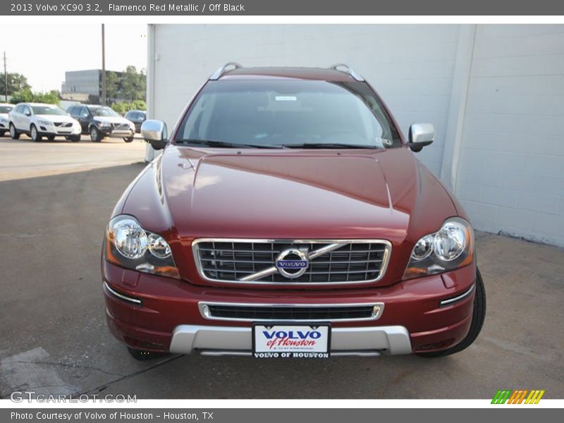 Flamenco Red Metallic / Off Black 2013 Volvo XC90 3.2