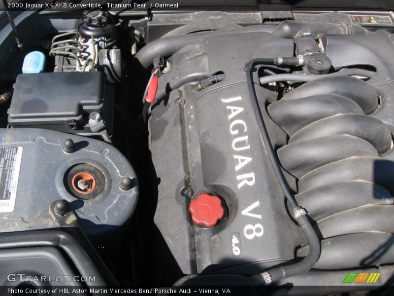 Titanium Pearl / Oatmeal 2000 Jaguar XK XK8 Convertible