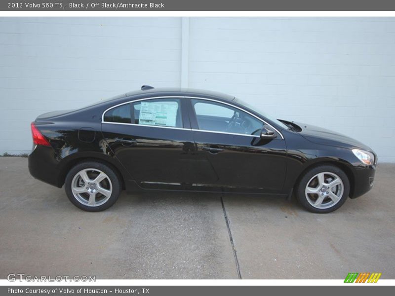 Black / Off Black/Anthracite Black 2012 Volvo S60 T5