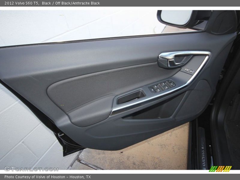 Black / Off Black/Anthracite Black 2012 Volvo S60 T5