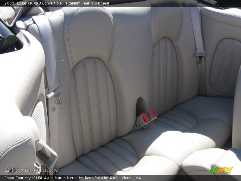 Titanium Pearl / Oatmeal 2000 Jaguar XK XK8 Convertible