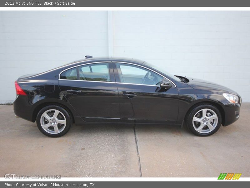 Black / Soft Beige 2012 Volvo S60 T5