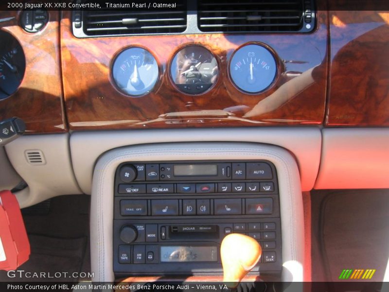 Titanium Pearl / Oatmeal 2000 Jaguar XK XK8 Convertible