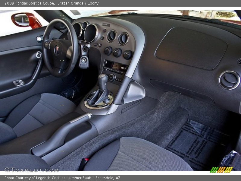  2009 Solstice Coupe Ebony Interior